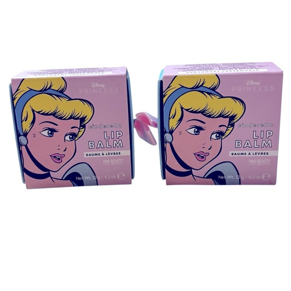 MAD Beauty Disney Pop Princess Lip Balm Cinderella strawberry 4.2oz new - Picture 4 of 4